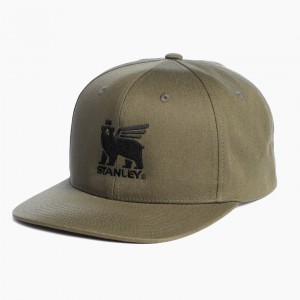 Stanley The Stanley Bear Snapback Cap Vert Olive | 270941NZR