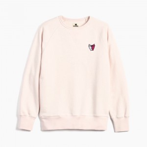 Stanley The Stanley Quencher Love Crew Sweatshirt Rose | 485326WTP