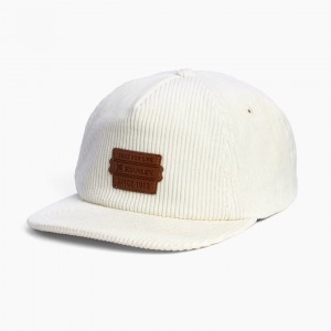Stanley The Stanley Stack Patch Corduroy Cap Pale Stone | 936810FOK