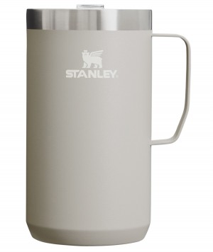 Stanley The Stay-Hot Camp Mug | 24 OZ - Stanley Create Ash | 182657VPA