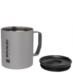 Stanley Titanium Camp Mug | 12 OZ | Insulated Travel Tumbler Sandblasted | 492037NBE